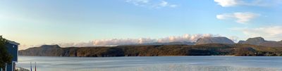 Pano from Woody Point at dusk