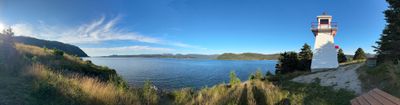 The lighthouse at Woody Point