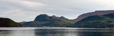 The Tablelands from Woody Point
