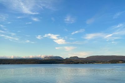 Gros Morne mountain across the bay