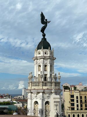 The Giraldilla atop the Gran Teatro de la Habana Hotel