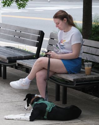 Relaxing in Crystal City