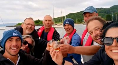 Sailing from Largs to Oban
