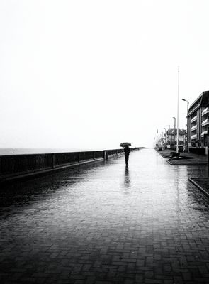 Cabourg, France. Promenade Marcel Proust