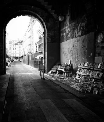 Paris, near Place des Vosges in the Marais district