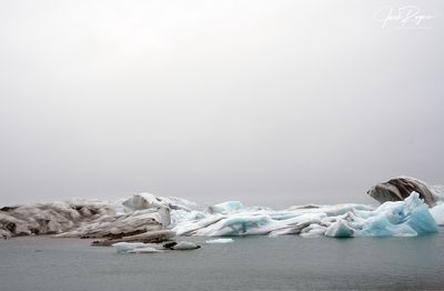 Icebergs in Jokulsarlon 
