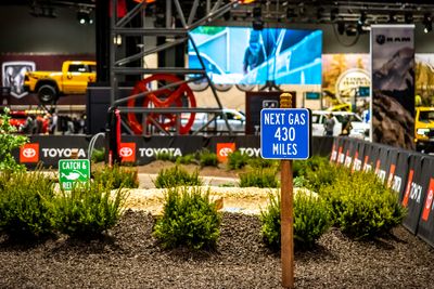 Toyota electric vehicle test track