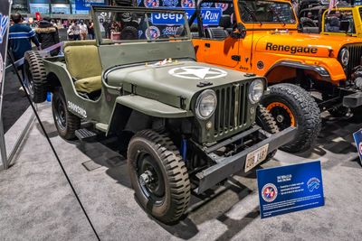 1947 Willys CJ-2a with Jeeps on the Run Jeep Club