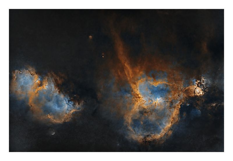 Heart & Soul Nebulae