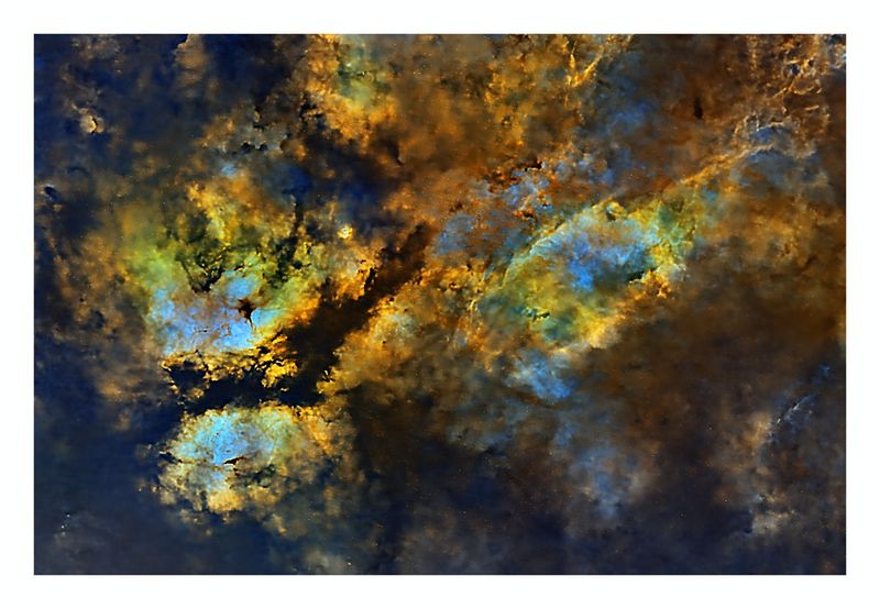 The Butterfly Nebula in Cygnus