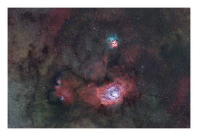 Lagoon & Trifed Nebulae