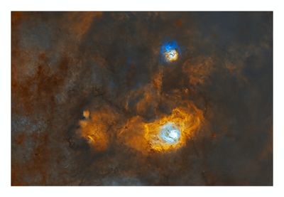 The Trifid & Lagoon Nebulae