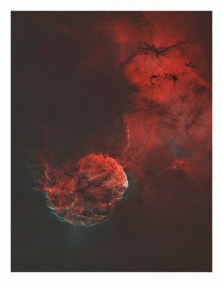 Jellyfish Nebula, Starless