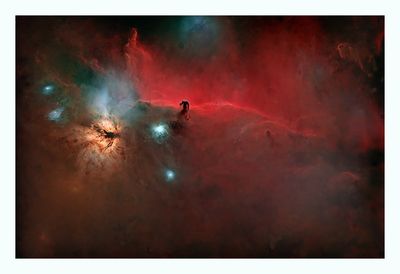 The Flame & Horsehead Nebulae