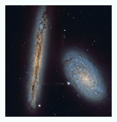 Ngc 4302 & Ngc 4298