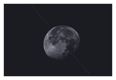 ISS Moon transit