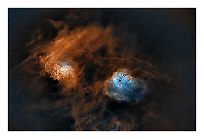 Flaming Star & Tadpole Nebulae