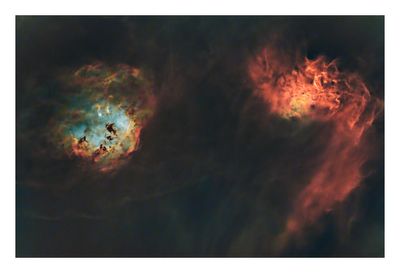 Flaming Star & Tadpole Nebulae