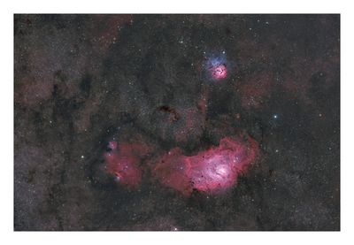 Lagoon & Trifed Nebulae