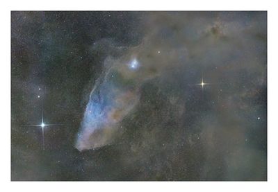 Blue Horsehead Nebula