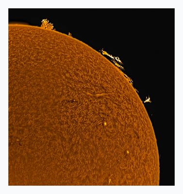 The Sun in Hydrogen Alpha