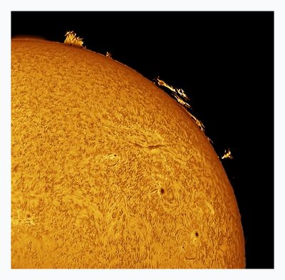The Sun in Hydrogen Alpha