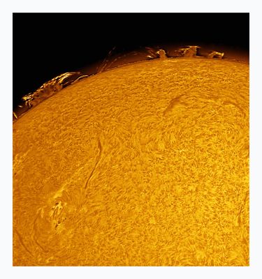 The Sun in Hydrogen Alpha