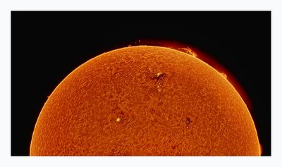 The Sun in Hydrogen Alpha