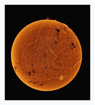 The Sun in Hydrogen Alpha
