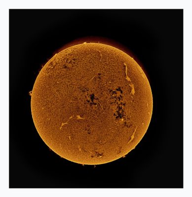 The Sun in Hydrogen Alpha