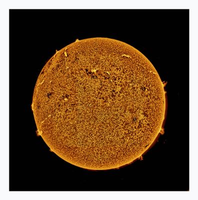 The Sun in Hydrogen Alpha