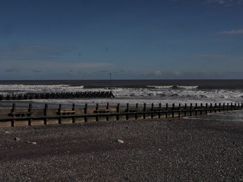 Tide coming in