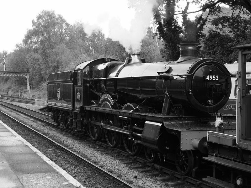Pitchford Hall engine BW