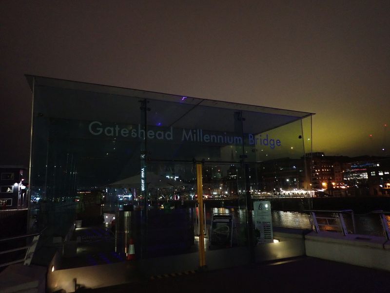 Millennium Control centre by night