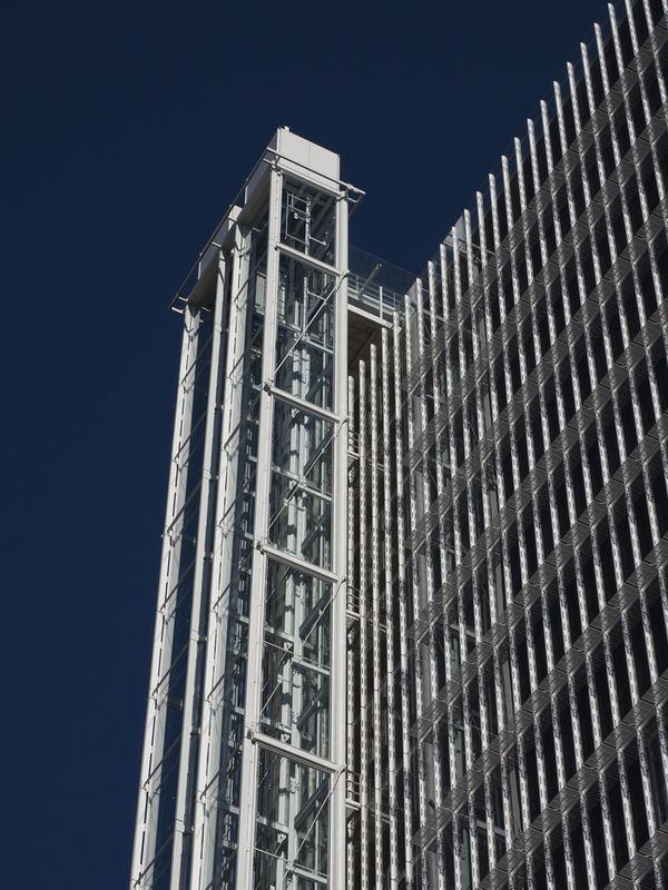 Modern architecture around Paddington Station