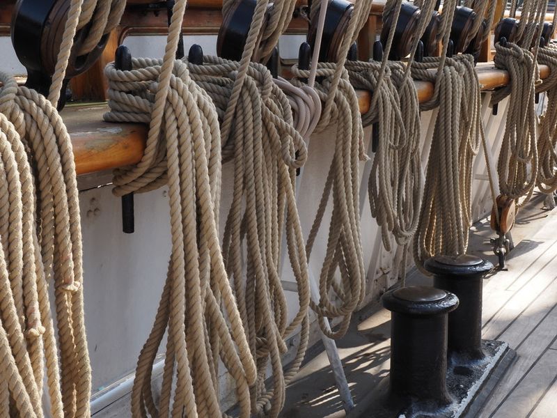 Cutty Sark - rigging