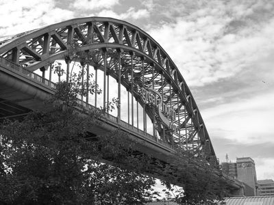 The Tyne Bridge from Gateshead BW