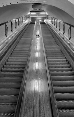 Mechanical stairs to Linkeroever BW