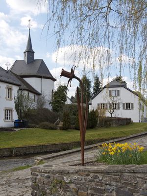 Lellingen with its emblematic daffodils