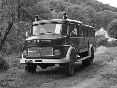 Vintage emergency vehicle