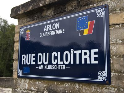 Belgium Luxembourg border