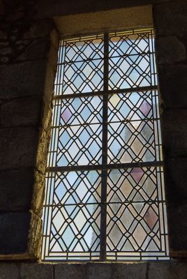 Fort La Latte - Chteau de La Roche Goyon - stained glass window