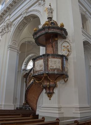 St Ursen - baroque pulpit