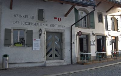 Historic Solothurn former communal wine cellar