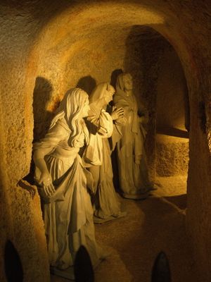 The women at the tomb of Christ - Verena chapel