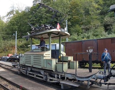 Museum Railway Blonay Chamby - electric manoeuvring loco