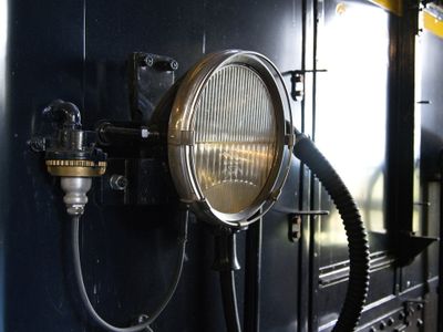 Museum Railway Blonay Chamby - lighting - detail
