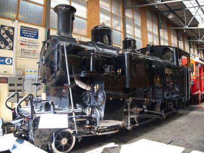 Museum Railway Blonay Chamby - steam loco