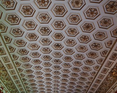 Dining-room ceiling