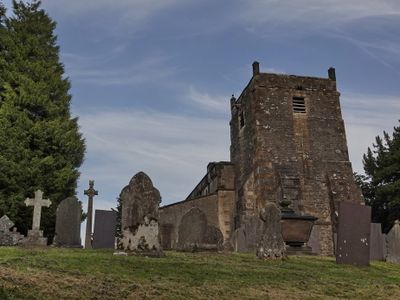 Tissington village - St Mary's Church dating from 12th century